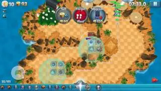 Tower Madness 2 - 04 Worlds Collide   07 Slithering Sands 3 star