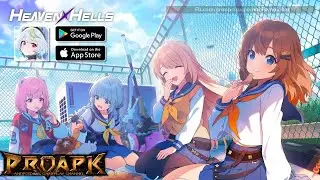 HEAVENHELLS: Anime Squad RPG Gameplay Android / iOS