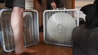 New Kmart K-223 First Generation Box Fan, Mcgraw Edison Toastmaster Box Fan, Lakewood Box Fan Video