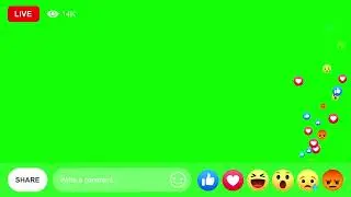 FACEBOOK LIVE GREEN SCREEN