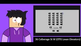 Animated: “𝕄𝔸𝔻ernized” OTIS Lexan Traction Elevators, 36 Calberage St W, 🏙️Toronto, ON