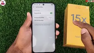 Realme 15x 5g call recording setting | Realme 15x 5g calling features | Realme 15x 5g call recording
