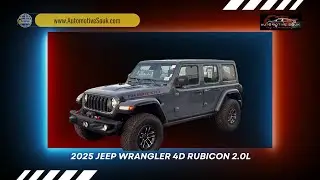 2025 Jeep Wrangler Rubicon 2.0L Turbo | Factory Winch + 35
