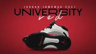 JORDAN Jumpman 2021 UNIVERSITY RED 2021 DETAILED LOOK