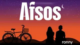 Afsos - ronny - Sad Hindi Rap songs 2026