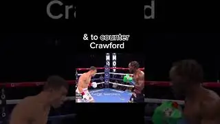 Madrimov's constant movement & setting traps against Crawford #boxing #analysis #tips #tricks #fyp