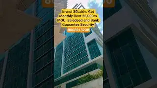 Investment 30Lakhs || Commercial Property For Sale In Wipro Circle Hyderabad #kokapet #investing