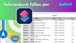 iOS-Kurzbefehle: Fahrtenbuch automatisieren (Tutorial)