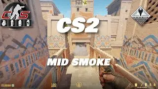 CS2 - Smoke Anubis T Spawn (right) to Mid (Temple)