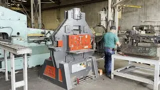 2021 Edwards 120 Ton Hydraulic Ironworker w/ 48