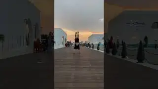 Flips with view 😍 #sports #city #motivation #fitness #qatarworldcup #qatar #qatar2022 #qatarlife