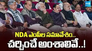 PM Narendra Modi Chairs NDA MPs Meeting || Budget , Viksit Bharat 2047, US Deal & Parliament Agenda