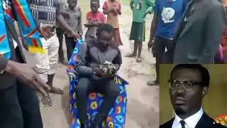 Didier shonda lumumba petit fils de Patrice Emery Lumumba. Il reste la tête haute pour le combat.