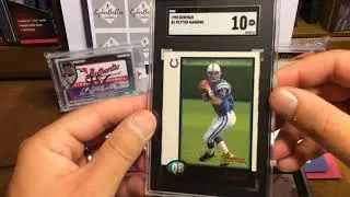SGC Card Grading Reveal 1st Video KObe Trout Manning