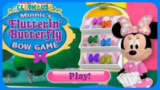Minnie's Fluttering Butterfly Bow| Fun Games For Baby | Best games for kids