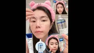 Wellage Real Hyaluronic Blue 100 Ampoule & Real Hyaluronic Cream 100 #skincarereview #koreanskincare