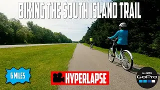 Biking the South Island Trail - Kent Island, Maryland (GoPro Hyperlapse)