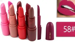 Miss Rose | Matte Lipstick | 58 Mari | Rossetto Viola Fucsia