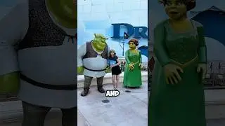 She Leaned on Shrek&hellip; Then Fiona Got Jealous 😳📸