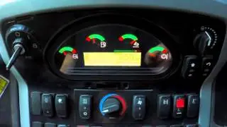 Cat® F2 Backhoe Loaders Gauge Cluster Demonstration