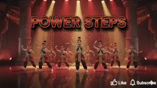 Power Steps 🔥 | Traditional Fusion Group Dance | Studio Performances | #viral #dance #trending 