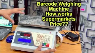 Barcode Weighing Machine With Billing Software for Retail Shop Billing Software