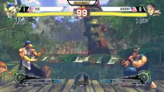 Julio (Yun) vs Johodori (Ryu) - CEO 2015 USF4 - 720p 60fps