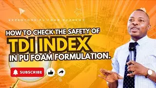 LESSON 27: HOW TO MEASURE TDI INDEX IN YOUR FORMULATION FOR FOAMING PROCESS.