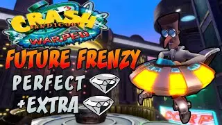 Crash Bandicoot 3 (NST) - 'Future Frenzy' Speedy Perfect run [3:31] (BOTH gems, no hit)
