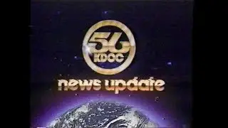 KDOC &ndash; TV (Channel 56, Anaheim, CA) Chris Little provides an hourly update from August 1988.