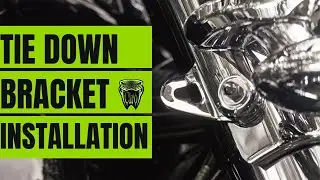 Harley Tie Down Brackets / How to Install