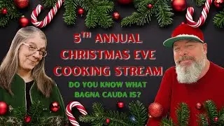 Christmas Eve cooking with Gramma and Grampa!