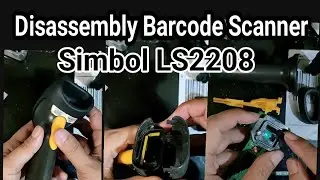 Disassembly Barcode scanner Simbol LS2208