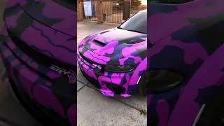 Widebody Hellcat Custom Wrapped