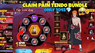 New Pain Tendo Ring Event Free Fire | Pain Bundle Spin Trick | Free Fire New Event | FF New Event