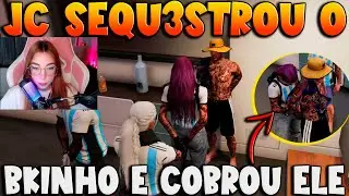 JC SEQU3STROU O BKINHO E COBROU ELE 👀🔥😱 #bkinho #jcrp #tropadaturquia