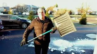 Bernini 2-in-1 Collapsible Snow Shovel and Ice Chipper on QVC