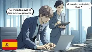 I Accidentally Sent the Wrong Email | 5 Spanish Conversations for Office Disasters