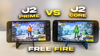 J2 Prime VS J2 Core no Free Fire 📱 Qual e o Melhor? ✅
