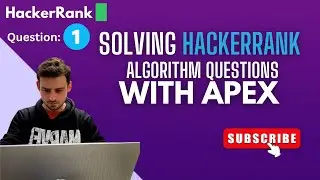 Solving HackerRank Algorithm Questions with Apex on Visual Studio - Learn Salesforce Apex | ENG