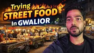 Gwalior Ke Sabse Famous Thele 😍 | Apollo Ke Pass Street Food Vlog 🔥