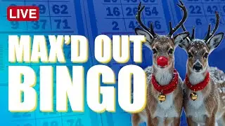 Oh Dear! MEGA MAX&rsquo;D OUT Holiday Bingo 🦌💙 $2,500 Games + $5K Premiums | Milpitas Charity Bingo LIVE