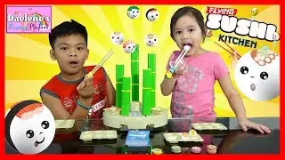 Flying Sushi Kitchen Game | Sushi Expert Chopsticks Skills Game @DaeleneFP
