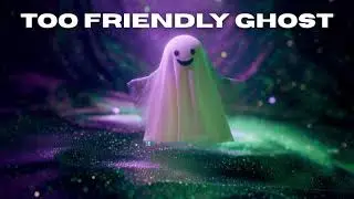 Too Friendly Ghost 👻 | Flirty Haunted Pop Track (Lyric Video) | BPM by AI