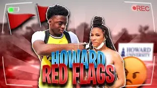 WHAT RED FLAGS 🚩 DO HOWARD UNIVERSITY MEN HAVE? Public Interview