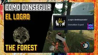 CONSEGUIR LOGRO DEMOLITION EXPERT | The Forest🌲
