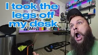 How to make your desk float!