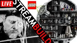 🔴 Building LEGO Death Star (75419) Star Wars Live! - Part 3