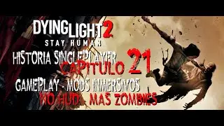 #21 Dying Light 2 - SINGLEPLAYER - MODS INMERSIVOS: NO HUD + M&Aacute;S ZOMBIES - RTX ON 21:9 1440p60