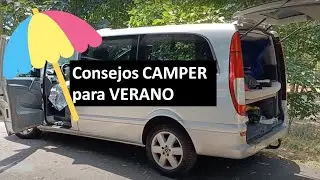 Consejos para tu CAMPER en VERANO - 🌞🌞🌞​